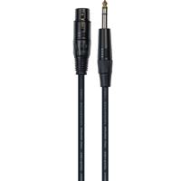 Yellow Cable M05J-S Microfoon- en signaalkabel, XLR female - 6.3mm TRS Jack, 5m - thumbnail