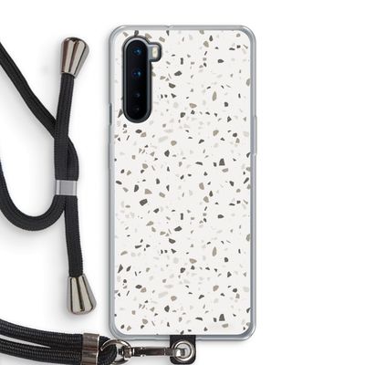 Terrazzo N°14: OnePlus Nord Transparant Hoesje met koord