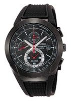 Horlogeband Seiko SNAB39P1 / 7T62-0HJ0 / 4LN1NER Rubber Zwart 20mm