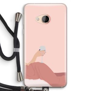 Wine: HTC U Play Transparant Hoesje met koord