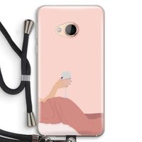 Wine: HTC U Play Transparant Hoesje met koord