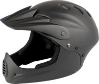 M-Wave downhill fietshelm unisex matzwart maat 54-58 cm M-Wave downhill fietshelm unisex matzwart maat 54-58 cm