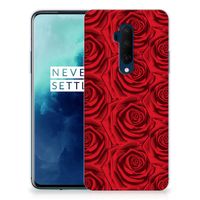 OnePlus 7T Pro TPU Case Red Roses - thumbnail