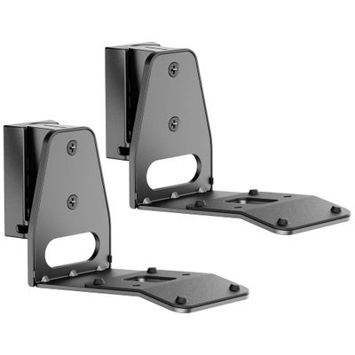 My Wall HS41L Wandbeugel voor luidspreker Kantelbaar, Draaibaar Zwart 2 stuk(s)