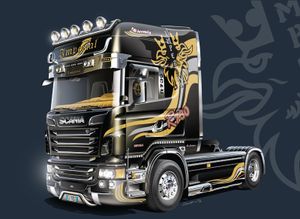 Italeri Scania R730 V8 Topline “Imperial” Vrachtwagen/oplegger miniatuur Montagekit 1:24