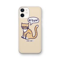Miauw: iPhone 12 Transparant Hoesje