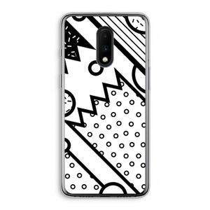Pop Art #4: OnePlus 7 Transparant Hoesje