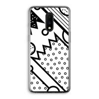 Pop Art #4: OnePlus 7 Transparant Hoesje