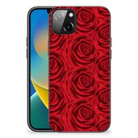 iPhone 14 Plus Bloemen Hoesje Red Roses
