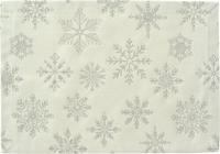 Sander Sander placemat Cristallo Luce 35x50 Fb. 21 - Ecru/Silver