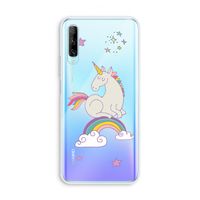 Regenboog eenhoorn: Huawei P Smart Pro Transparant Hoesje
