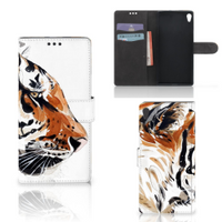 Hoesje Sony Xperia XA Ultra Watercolor Tiger - thumbnail