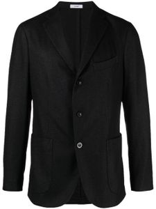 Boglioli blazer en laine à simple boutonnage - Gris