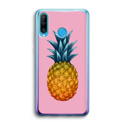 Grote ananas: Huawei P30 Lite Transparant Hoesje