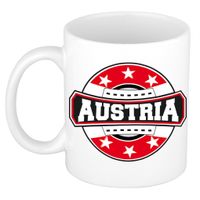 Austria / Oostenrijk logo supporters mok / beker 300 ml   -