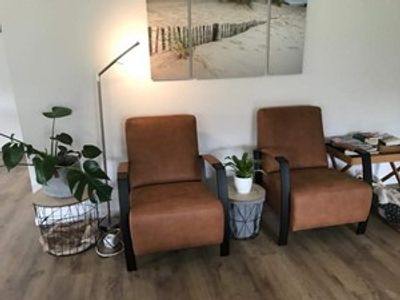 Set van 2 leren fauteuils met stalen frame - bruin leer - Echt leer, Industrieel, ontdek de vele Leersoorten en Kleuren bij ShopX