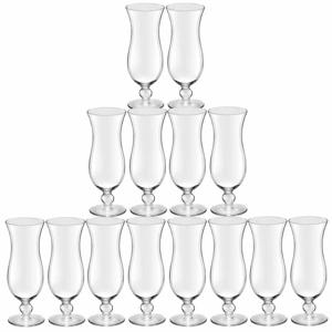 Royal Leerdam grote Cocktailglazen Hawaii - 16x stuks - glas - 440 ml - Pina Colada en meer