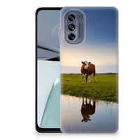 Motorola Moto G62 5G TPU Hoesje Koe - thumbnail