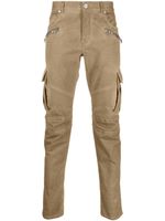 Balmain pantalon zippé à coupe skinny - Tons neutres