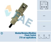 Fae Koppelingbedieningsschakelaar (motor) / Remlichtschakelaar 24410 - thumbnail