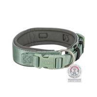Hondenhalsband Trixie Premium Groen Grafiet M/L 40-48 cm