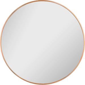 Spiegel - Wandspiegel - Trion Brid - Decoratieve Spiegel - 70cm - Rond - Goud - Metaal