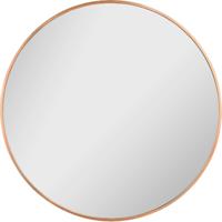Spiegel - Wandspiegel - Trion Brid - Decoratieve Spiegel - 70cm - Rond - Goud - Metaal