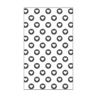Vaessen Creative • embossing folder hartbubbel
