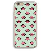 Lipjes: iPhone 6 Plus / 6S Plus Transparant Hoesje Lipjes: iPhone 6 Plus / 6S Plus Transparant Hoesje