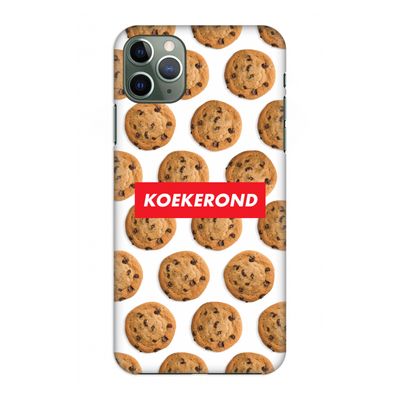 Koekerond: Volledig geprint iPhone 11 Pro Max Hoesje