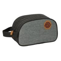 Reistasje BlackFit8 Old school Zwart Grijs Recyclebaar 26 x 15 x 12 cm