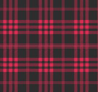Lijntjes slaapkamer behang kerst tartan patroon