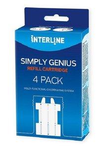 Merkloos Interhiva simply genius navulset
