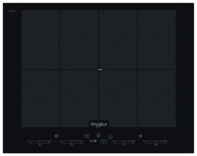 WhirlpoolSMO 658C/NE Inductie kookplaat Zwart