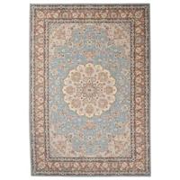 Heritaged Vintage buitenkleed - Valenca Nova lichtblauw|beige - 80x150 - thumbnail