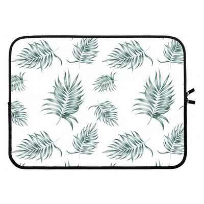 Simple leaves: Laptop sleeve 15 inch