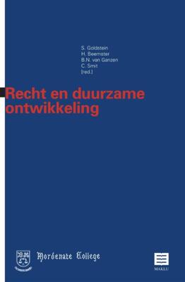 Recht en duurzame ontwikkeling (Paperback)