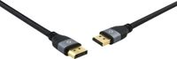 Oehlbach USB Evolution B USB 2.0 [1x USB-A 2.0 stekker - 1x USB-B 2.0 stekker] 3.00 m Rood/zwart Vergulde steekcontacten - thumbnail