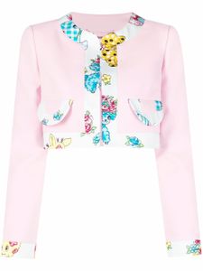 Moschino veste Calico à imprimé animalier - Rose