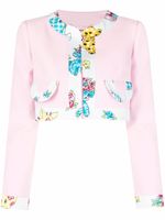 Moschino veste Calico à imprimé animalier - Rose