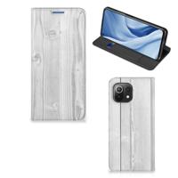 Xiaomi 11 Lite NE 5G | Mi 11 Lite Book | Wallet Case | White Wood