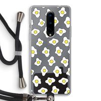 Spiegeleitjes: OnePlus 8 Transparant Hoesje met koord