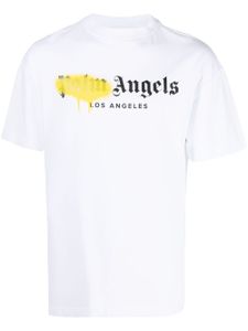 Palm Angels t-shirt à logo LA imprimé - Blanc