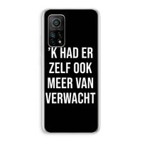 Meer verwacht - Zwart: Xiaomi Mi 10T 5G Transparant Hoesje