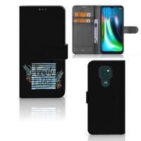 Motorola Moto G9 Play | E7 Plus Leuk Hoesje Boho Beach Motorola Moto G9 Play | E7 Plus Leuk Hoesje Boho Beach