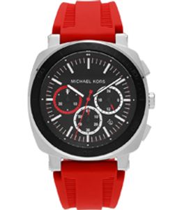 Horlogeband Michael Kors MK8552 Silicoon Rood 26mm