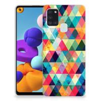 Samsung Galaxy A21s | TPU bumper | Geruit