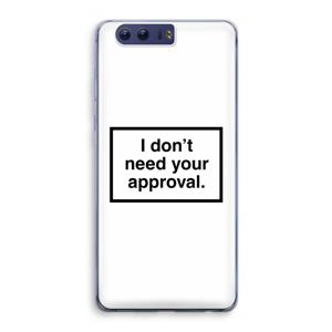 Don't need approval: Honor 9 Transparant Hoesje