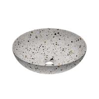 Waskom INK Convex 40 Rond 40x40x13cm Composiet Mat Multi Terrazzo