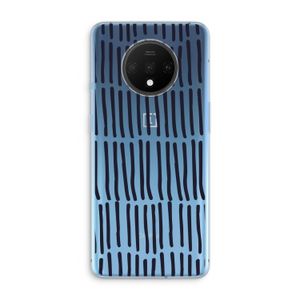 Moroccan stripes: OnePlus 7T Transparant Hoesje